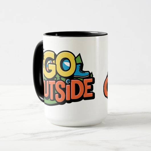 Mug Sortir de l'aventure (Devant gauche)