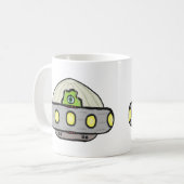 Mug Soucoupe volante (Devant gauche)