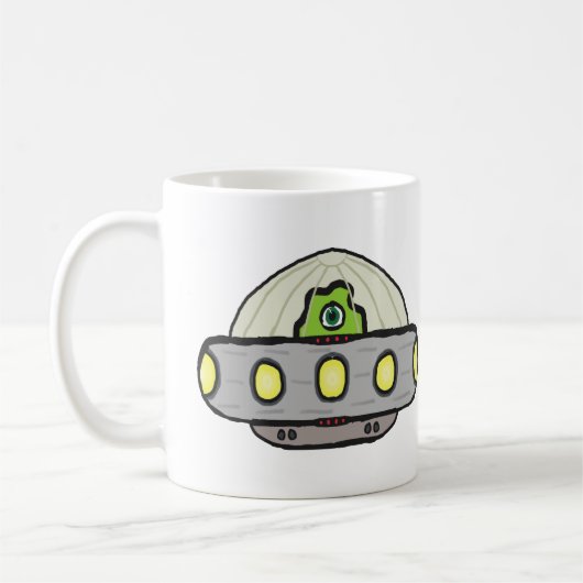 Mug Soucoupe volante (Gauche)
