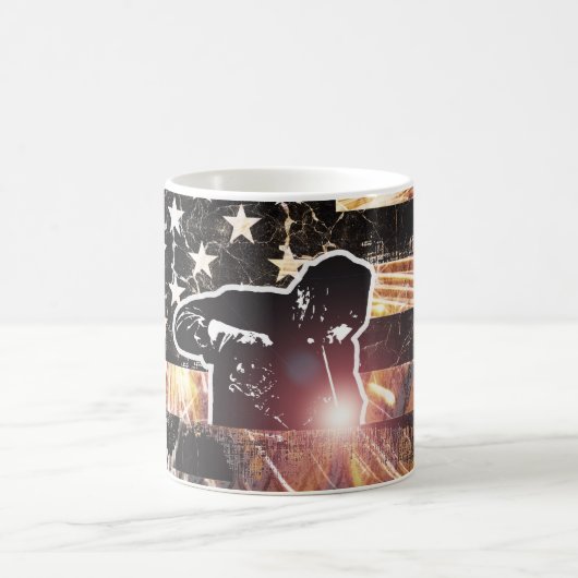 Mug Soudage des étincelles et flammes (Centre)