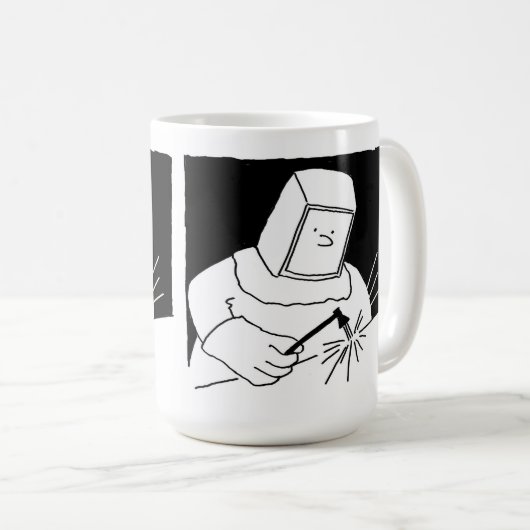 Mug Soudage et fabrication. Forgeron (Devant droit)