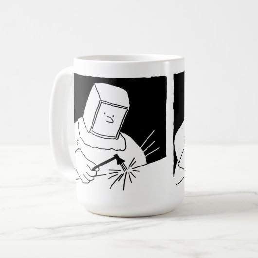 Mug Soudage et fabrication. Forgeron (Devant gauche)