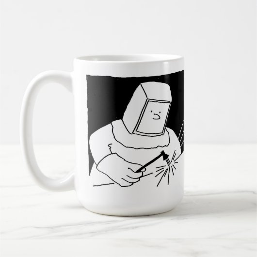 Mug Soudage et fabrication. Forgeron (Gauche)