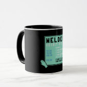 Mug Soudage - Taux horaires de soudure (Devant gauche)