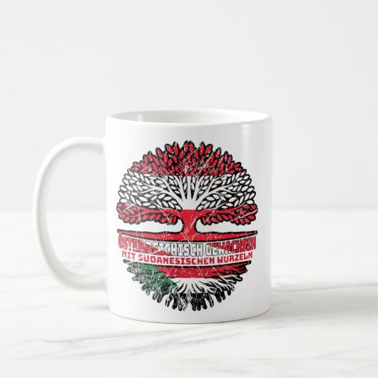 Mug Soudan Sud Autriche Arbre (Gauche)