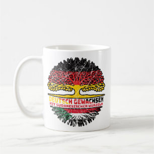 Mug Soudan Sudanesisch Deutsch Deutschland Baum Wurzel
