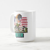 Mug Souder cadeau de reine pour fille soudeuse (Devant gauche)