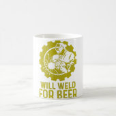 Mug Souder Sera Soudure Pour La Bière - Drôle Torche D (Centre)