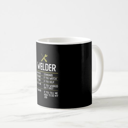 Mug Souder Souder Souder Cadeau Présenter Une Idée (Devant droit)
