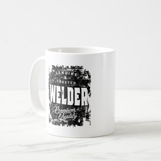 Mug Souder Travail Titre du travail Cadeau (Devant gauche)
