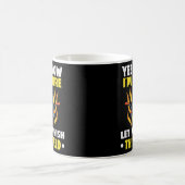 Mug Soudeur Oui Je sais que je suis en feu laissez-moi (Centre)
