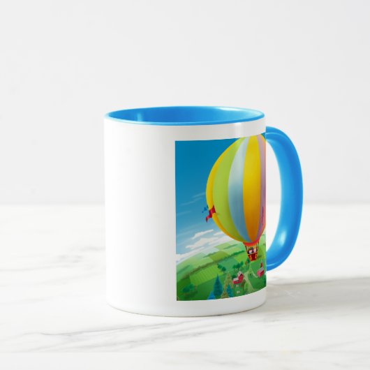 Mug Soufflement dans le vent (Devant droit)