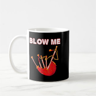 Mug Soufflerie Drôle de Cornemuse Écossaise Tartan Sar