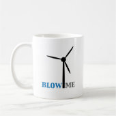 Mug soufflez-moi turbine de vent (Gauche)