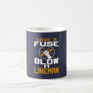 Mug Soufflez un monteur de lignes