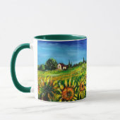 MUG SOUFFRANCES ET CAMPAGNE EN TOSCANE (Gauche)