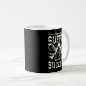 Mug Souffrez avant de réussir - Motivation de succès (Devant droit)