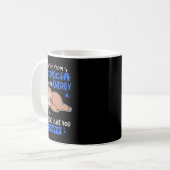 Mug Souffrez D'Alopecia Pour Prétendre Que Je Vous Aim (Devant gauche)