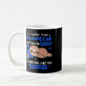 Mug Souffrez D'Alopecia Pour Prétendre Que Je Vous Aim (Gauche)