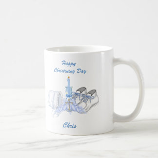 Mug Souhait de baptême de garçons