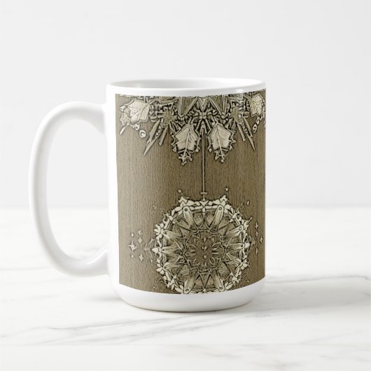 Mug Souhait hiver : (Gauche)