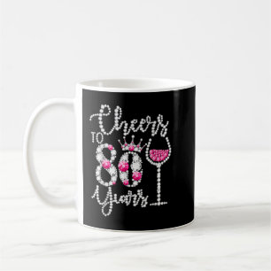 Mug Souhaite À 80 Ans Cadeau 80e Anniversaire Reine Dr
