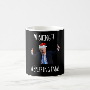 Mug Souhaiter à l'UE un frisson de Noël - Boris John