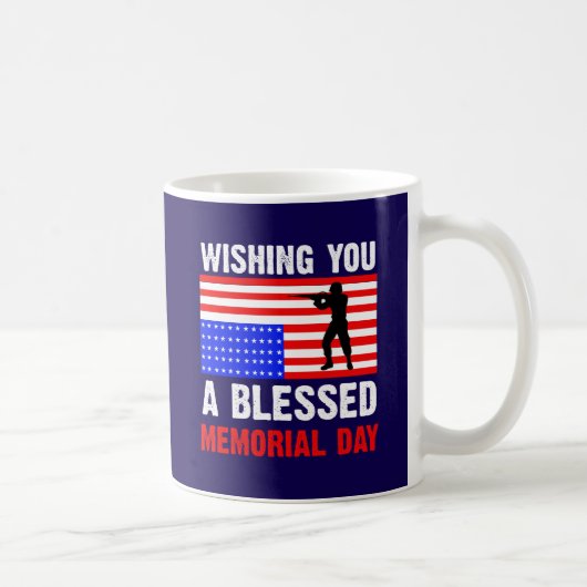 Mug Souhaitez-Vous Un Blessed Memorial Day-62237 (Droite)