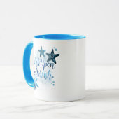 Mug Souhaitez-vous une étoile de mer (Devant gauche)