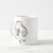 Mug Souhaits de Noël doux (Devant gauche)