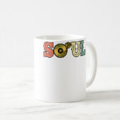 Mug Soul Record Jazz Funk Turntable Vinyl Music Saxoph (Devant droit)