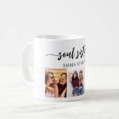 Mug Soul Sisters 3 Photo Collage Keepsaké (Devant gauche)