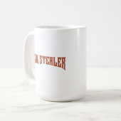 Mug Soul Stealer Heavy Metal Typography (Devant gauche)
