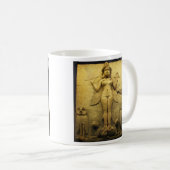 Mug Soulagement de statue de la déesse Ishtar (Devant droit)