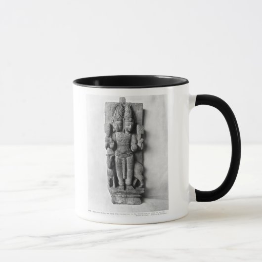 Mug Soulagement dépeignant une image double-dirigée (Droite)