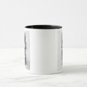 Mug Soulagement dépeignant une image double-dirigée (Centre)