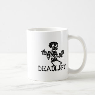 Mug Soulever Halloween squelette entraînement musculat