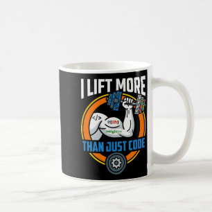 Mug Soulever plus que du code drôle programmeur dévelo