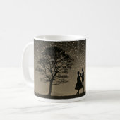 Mug Soulmates Je t'aime Romantique couple vintage (Devant gauche)