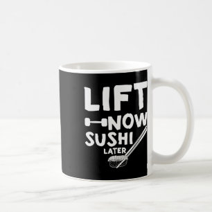 Mug Soumettre maintenant Sushi plus tard entraînement