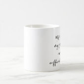 Mug "soumis à une contrainte, déprimé, et le café a (Centre)