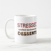 Mug Soumis à une contrainte écrit vers l'arrière est (Gauche)