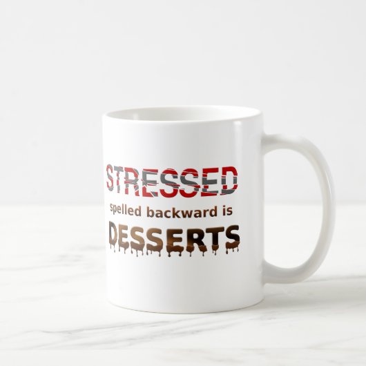 Mug Soumis à une contrainte écrit vers l'arrière est (Droite)