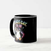 Mug Sounds Gay I'm In Pride Moth Design - Penguin (Devant gauche)
