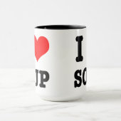 MUG SOUPE I HEART (LOVE) (Centre)