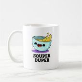 Mug Souper Duper Fundy Soupe Pun (Gauche)