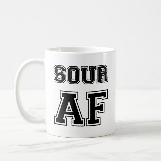 MUG SOUR AF (Gauche)