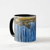 Mug Source d'eau bleue (Devant gauche)