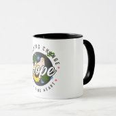 Mug source d'espoir simple (Devant droit)