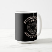 Mug Sourdough Sweetheart Funny Valentine Heart Bread (Devant droit)